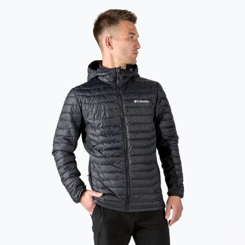 Мъжко яке с качулка Columbia Powder Pass 010 black 1773271
