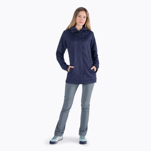 Columbia Splash A Little II 468 Blue Membrane Rain Jacket за жени 1771064