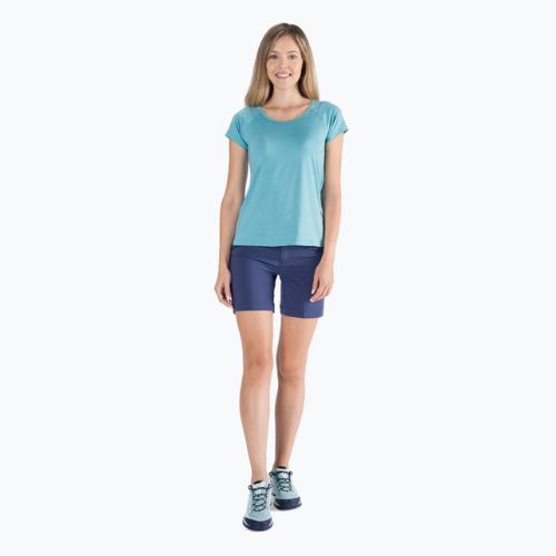 Дамска риза за трекинг Columbia Peak To Point II Tee blue 1885463