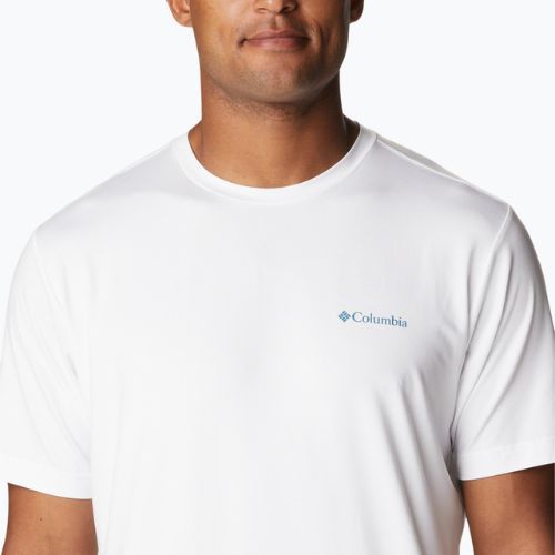 Мъжка тениска за трекинг Columbia Tech Trail Graphic Tee white 1930802