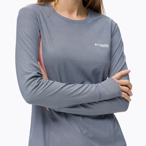 Columbia Titan Pass Sun Deflect дамска риза за трекинг тъмно синьо 1991951