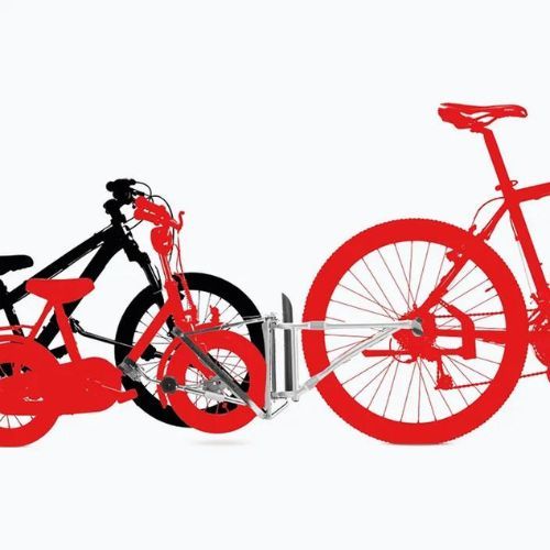 Теглене на велосипед FollowMe сребро FM-100.100