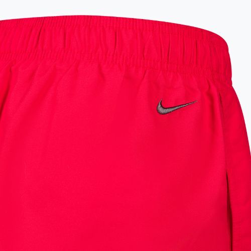 Мъжки къси панталони за плуване Nike Logo Solid 5" Volley червени NESSA566-614