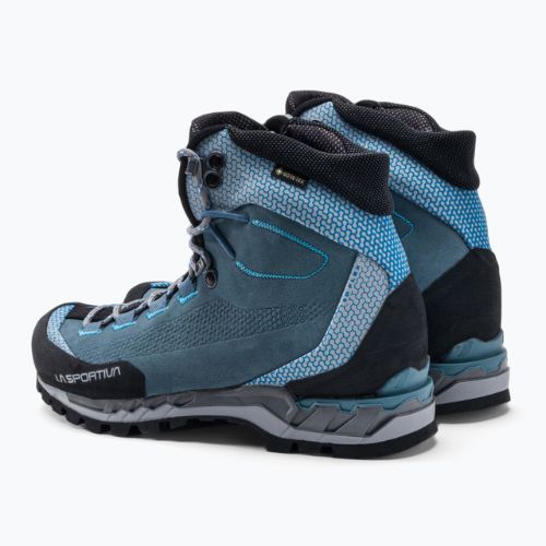 Високопланински ботуши за жени Trango Tech Leather GTX slate/topaz на La Sportiva
