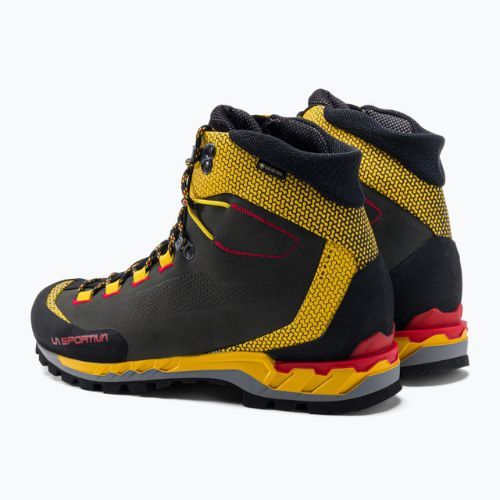 Мъжки планински обувки La Sportiva Trango Tech Leather GTX black/yellow