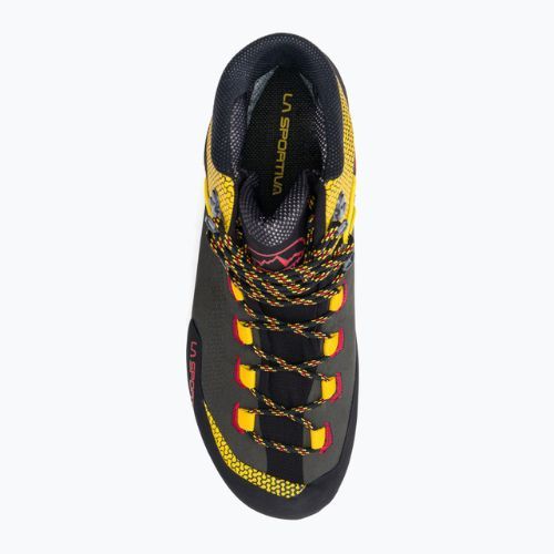 Мъжки планински обувки La Sportiva Trango Tech Leather GTX black/yellow