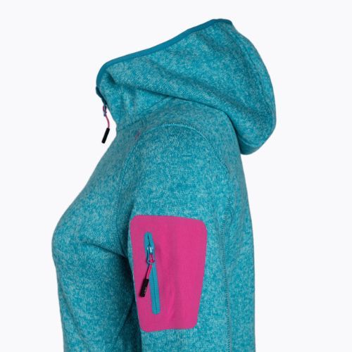 Дамски син поларен суитшърт CMP 3H19826/04LL