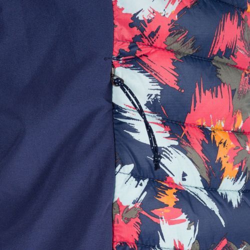 Columbia Powder Pass 469 Дамски без ръкави с разкопчан цип Navy Blue 1832222