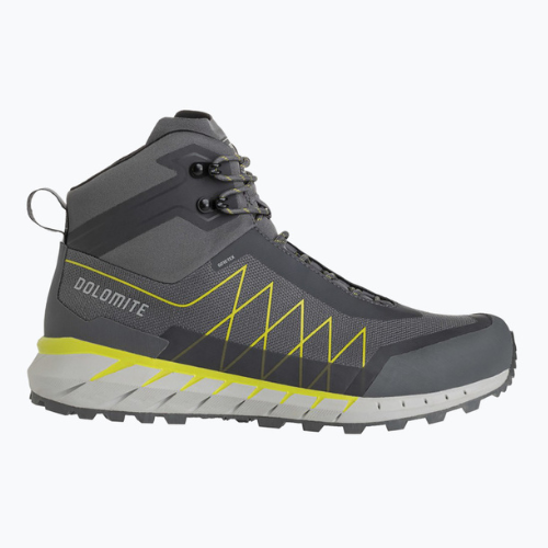 Dolomite мъжки ботуши за трекинг Croda Nera Hi GTX gunmetal grey/lime green