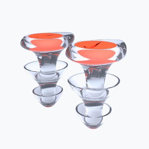 Nike Тапи за уши Orange NESS9175-618