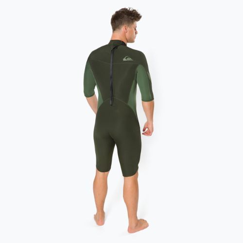 Quiksilver Syncro 2/2 mm Мъжка пяна за плуване Green EQYW503013-XCCG