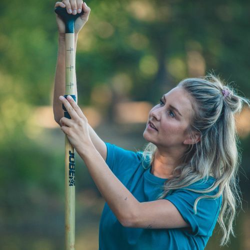 SUP гребло 2 части JOBE гребло Bamboo Classic кафяво 486721004-PCS.