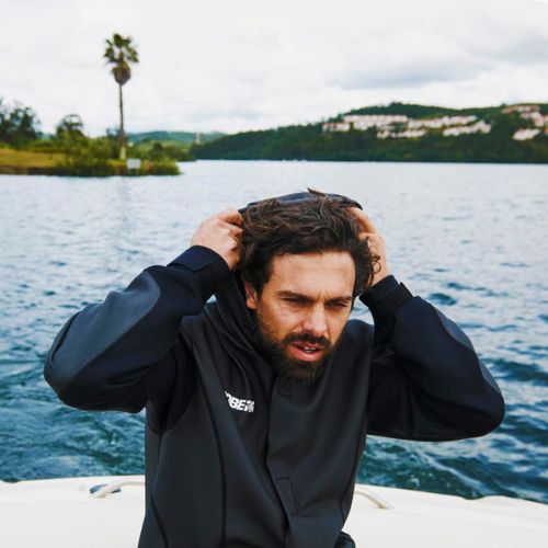 Мъжко неопреново яке JOBE черно 300017550