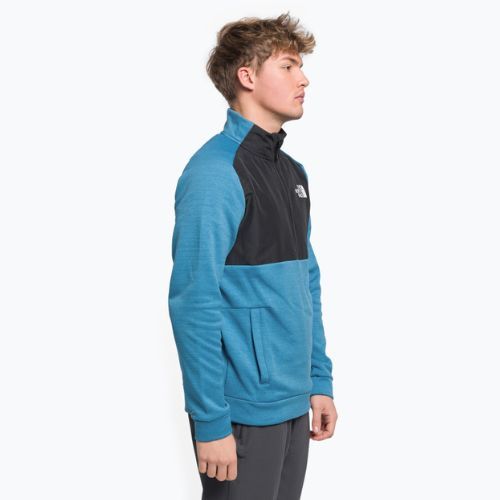 Мъжки поларен суитшърт The North Face MA 1/4 Zip blue NF0A5IES5V91