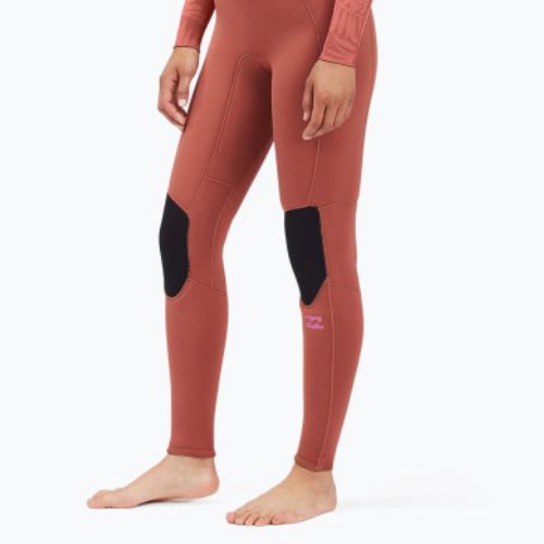 Дамски скафандър Billabong 3/2 Synergy BZ L/SL red clay