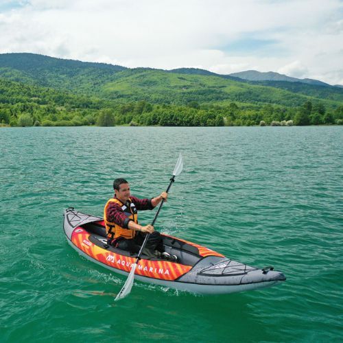 Aqua Marina Touring Kayak Надуваем каяк за 1 човек, оранжев Memba-330