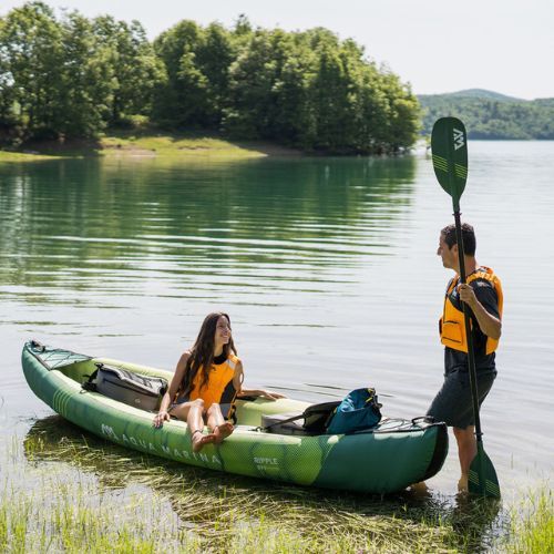 Aqua Marina Ripple Recreational Canoe 12'2" Надуваем каяк за 3 човека