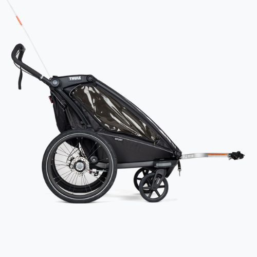 Thule Chariot Sport ремарке за велосипед с една седалка черно 10201021