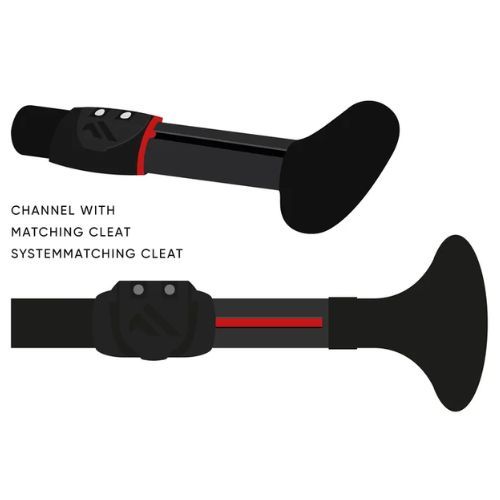 SUP гребло от 3 части Fanatic Bamboo Carbon 50 Регулируемо кафяво 13200-1307