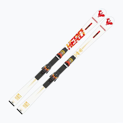 Rossignol Hero Master ST R22 ски за спускане + SPX12 RO HR връзки бяло/червено