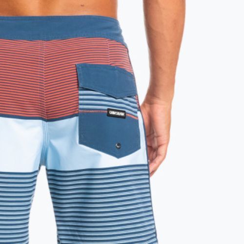 Мъжки къси панталони за плуване Quiksilver Surfsilk Tijuana 18 Blue-Orange EQYBS04651-BSN6