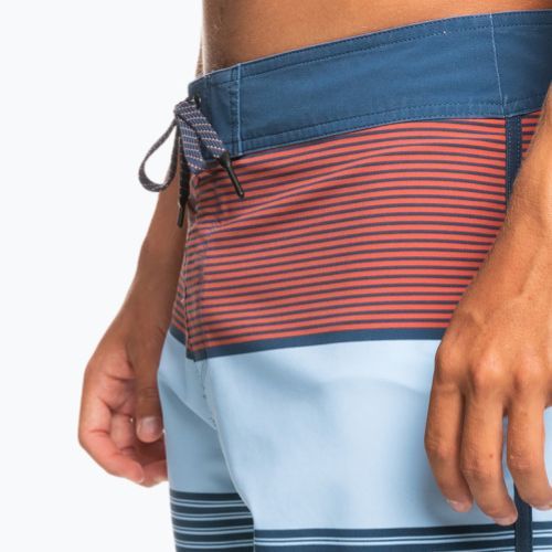 Мъжки къси панталони за плуване Quiksilver Surfsilk Tijuana 18 Blue-Orange EQYBS04651-BSN6