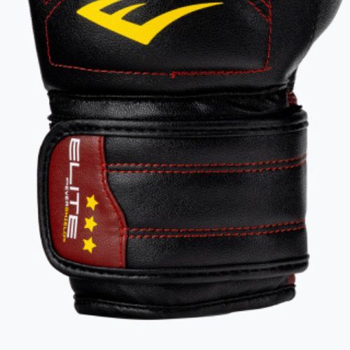 EVERLAST Elite Muay Thai боксови ръкавици черни EV360MT