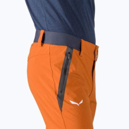 Мъжки софтшел панталони Salewa Pedroc DST orange 00-0000026957