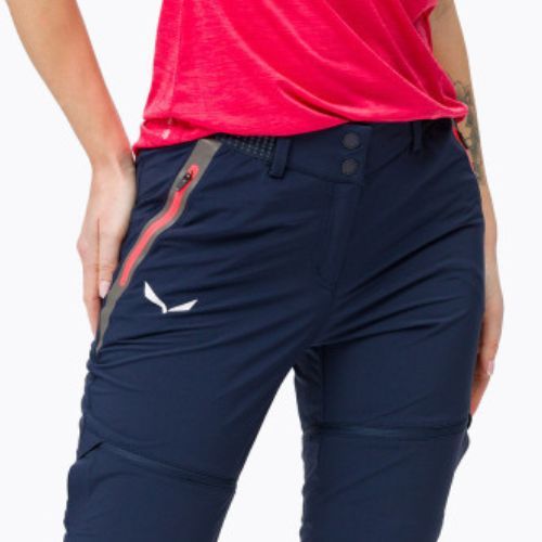 Дамски софтшел панталони Salewa Pedroc DST тъмно синьо 00-0000026958