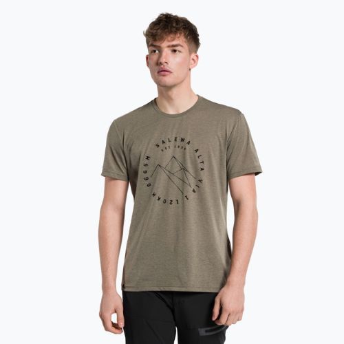 Мъжка риза за трекинг Salewa Alta Via Dry кафява 00-0000027406