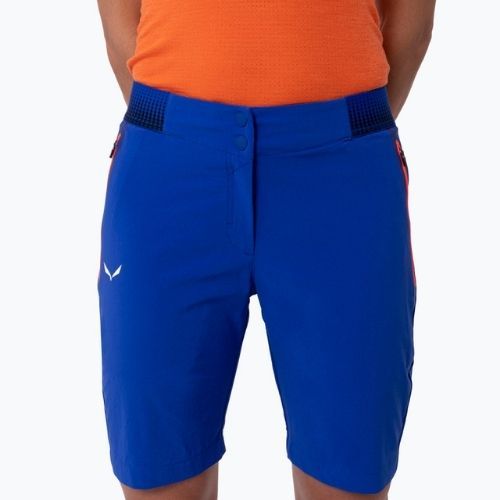 Дамски къси панталони за туризъм Salewa Pedroc Cargo 3 blue 00-0000027728