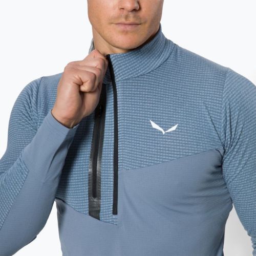 Мъжки суитшърт Salewa Vajolet сив полар 00-0000027887
