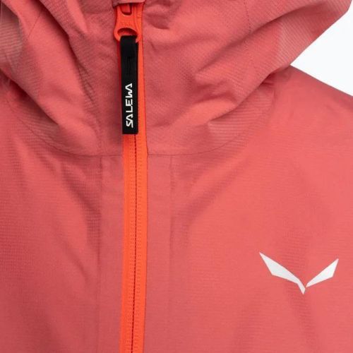 Детско дъждобранно яке Salewa Aqua PTX calypso coral
