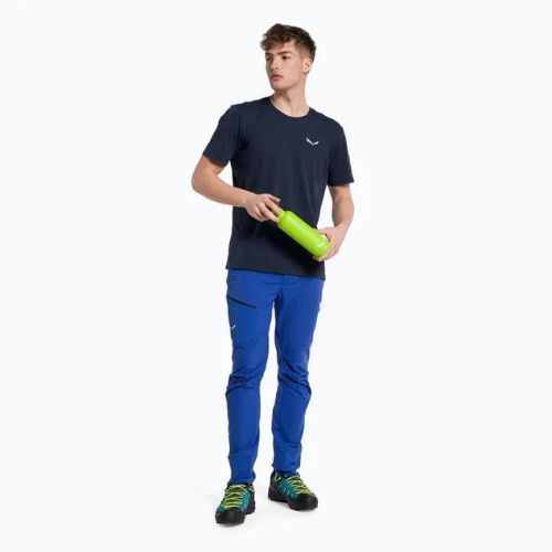 Мъжка тениска за трекинг Salewa Alpine Hemp Logo navy blue 00-0000028132