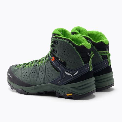 Мъжки ботуши за трекинг Salewa Alp Trainer 2 Mid GTX raw green/pale frog