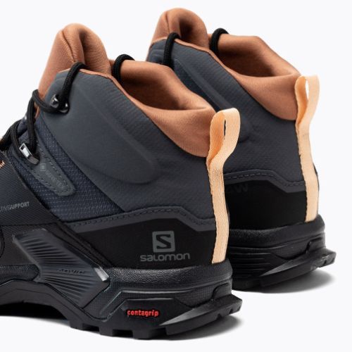 Дамски ботуши за трекинг Salomon X Ultra 4 MID GTX ebony/mocha mou