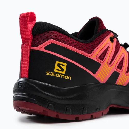 Детски обувки за пътешествия Salomon XA Pro V8 maroon L41613800
