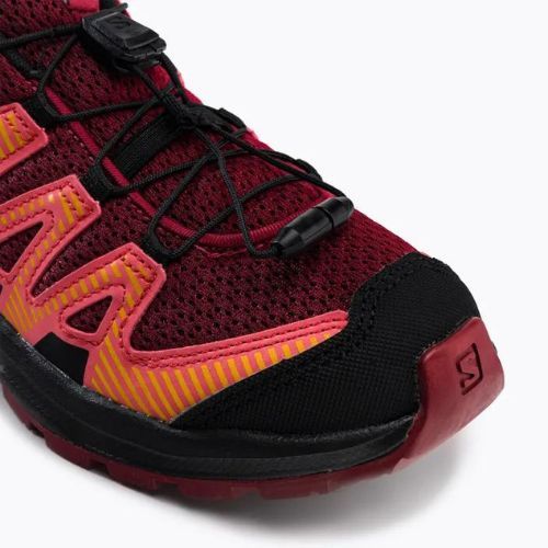 Детски обувки за пътешествия Salomon XA Pro V8 maroon L41613800
