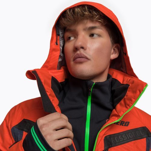 Мъжко ски яке Rossignol Hero Aile Jkt neon red