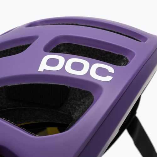 Велосипедна каска POC Octal MIPS sapphire purple matt