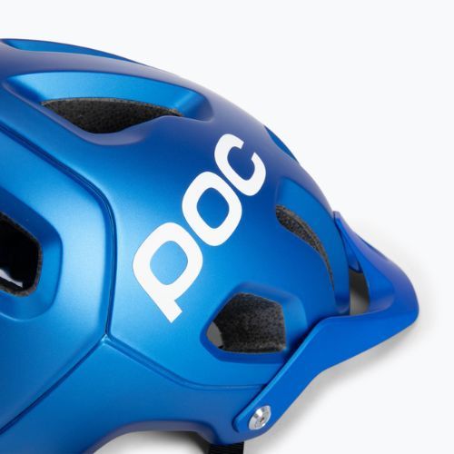 Каска за велосипед POC Tectal опалово синьо металик/мат