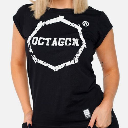 Мъжка тениска Octagon Teeth black