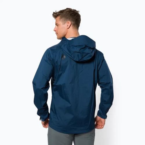 Мъжко дъждобранно яке Black Diamond Stormline Stretch Navy Blue APCDT04013SML1