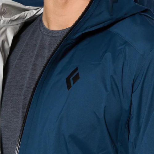 Мъжко дъждобранно яке Black Diamond Stormline Stretch Navy Blue APCDT04013SML1