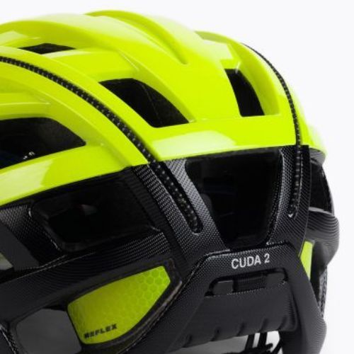 Каска за велосипед CASCO Cuda 2 жълта 04.1641