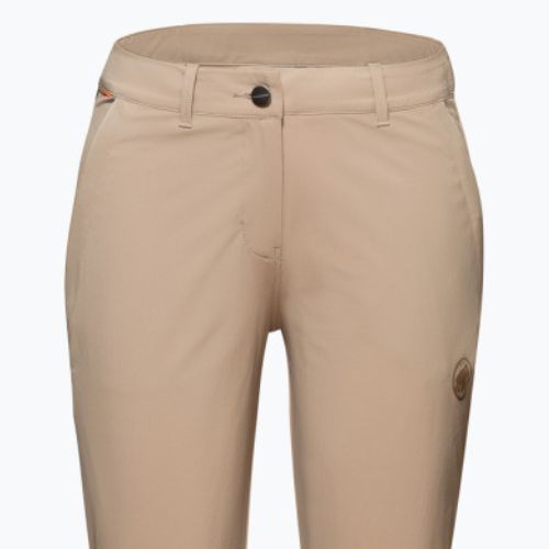 Дамски къси панталони за трекинг MAMMUT Runbold beige