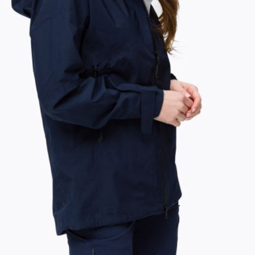 Дъждобран за жени Mammut Crater HS Hooded marine black