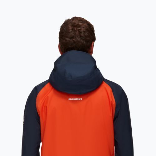 Мъжко хардшел яке MAMMUT Kento Light HS Orange/Green