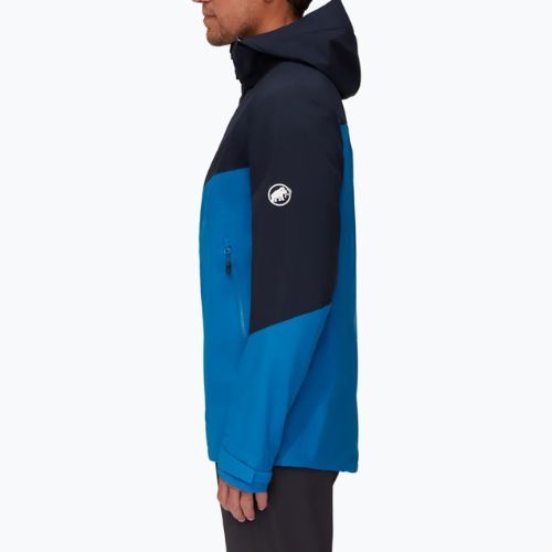 Мъжко хардшел яке MAMMUT Convey Tour HS синьо-зелено