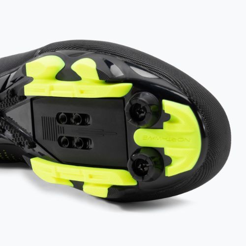 Мъжки обувки за MTB велосипед Northwave Origin Plus 2 black/yellow 80212005